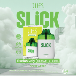 JUES Slick 6,000 Puffs — Sour Apple